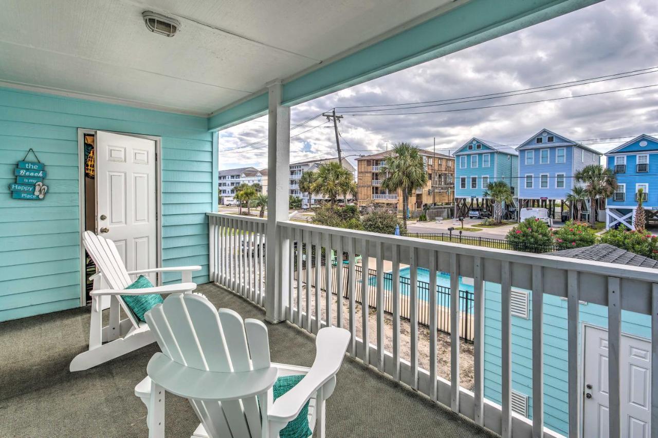 Surfside Beach Escape With Pool - Walk To Ocean! 미를 비치 외부 사진